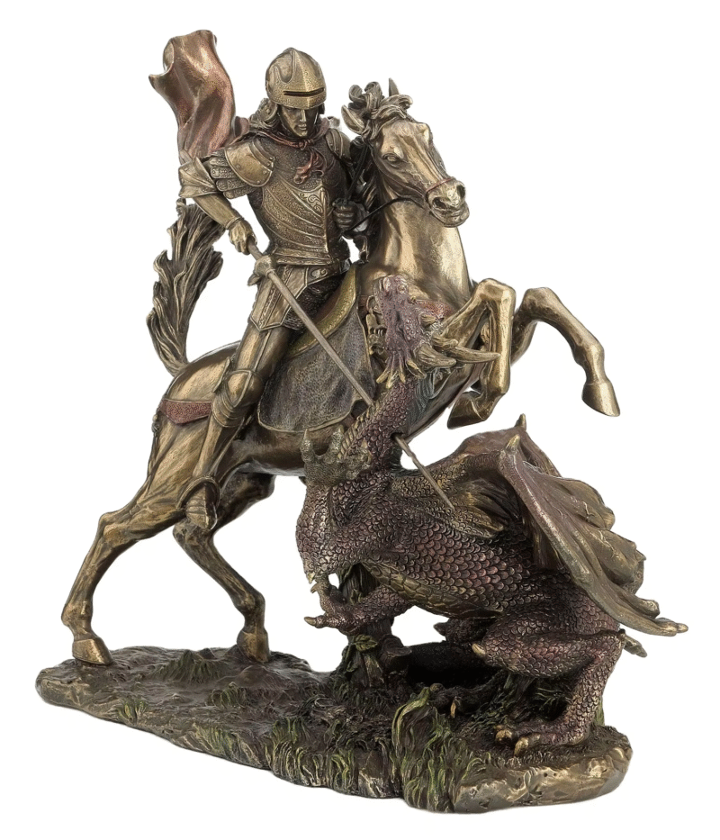 Bronze Goddess Themis Sculpture - Image 6