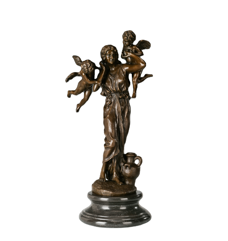 Bronze Goddess Themis Sculpture